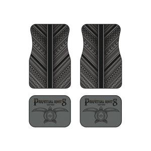 Car Mats Polynesian Perpetual Roots Tattoo Set of 4